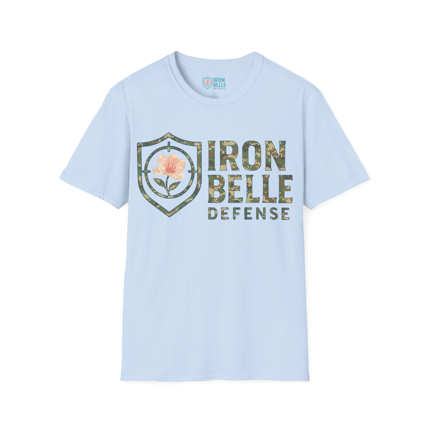 Camo Iron Belle Defense Crest Tee