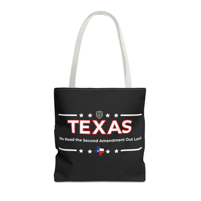 Texas:We Read the 2nd Amendment Out Loud Tote Bag