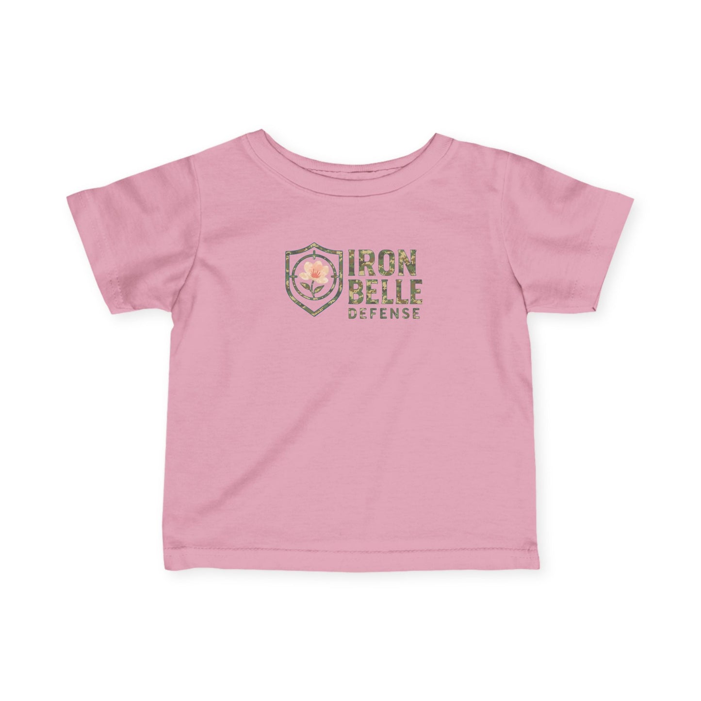 Infant Turquoise Iron Belle Defense Tee