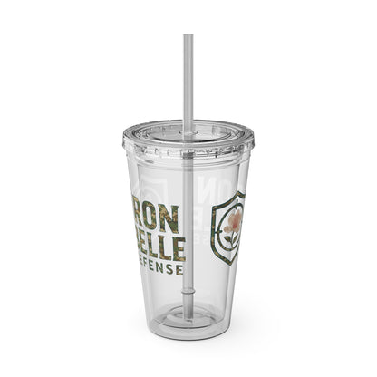Camo Iron Belle Defense Tumbler – 16oz