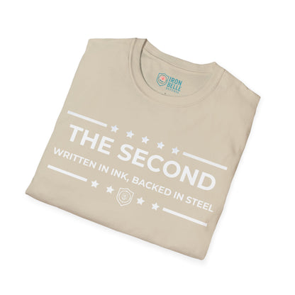The Second: Written in Ink, Backed in Steel Iron Belle Defense Tee