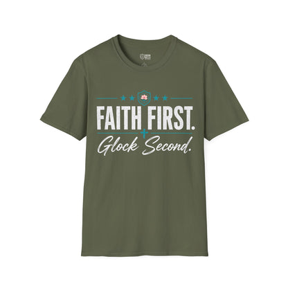 Faith First Glock Second Tee