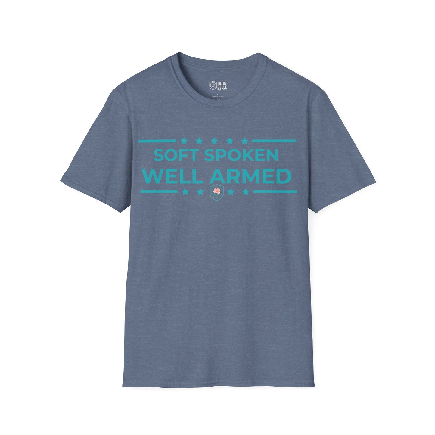 Soft Spoken Well Armed Unisex Softstyle T-Shirt