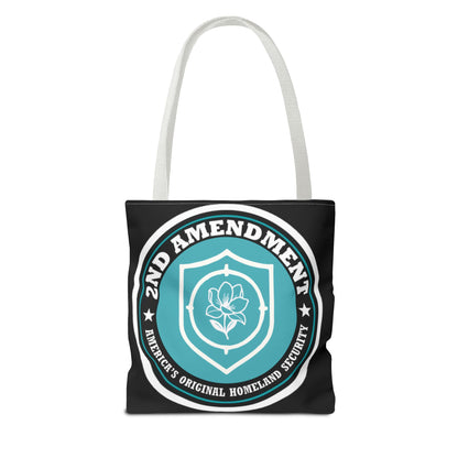 2nd Amendment Shield Tote Bag — America’s Original Homeland Security Cotton Tote