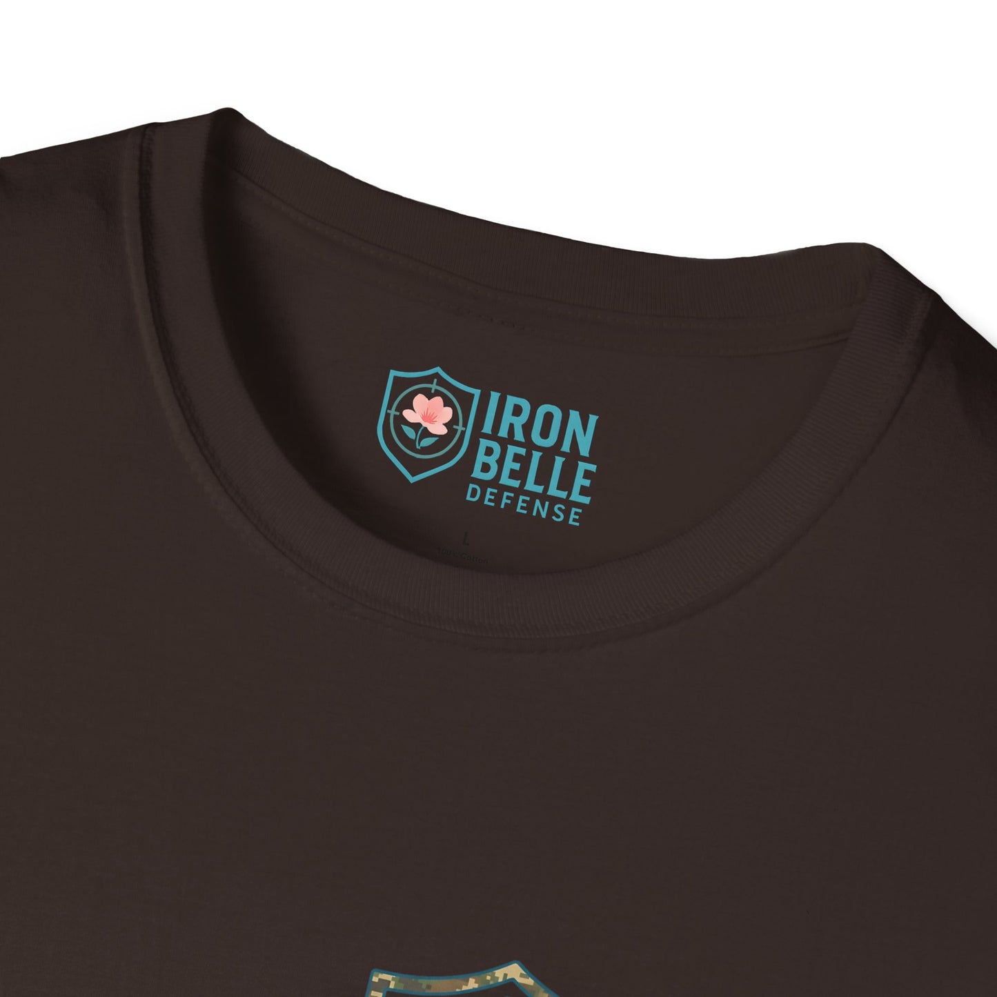 Camo Iron Belle Defense Crest Tee