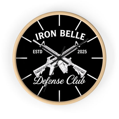 Iron Belle Defense Club Wall Clock