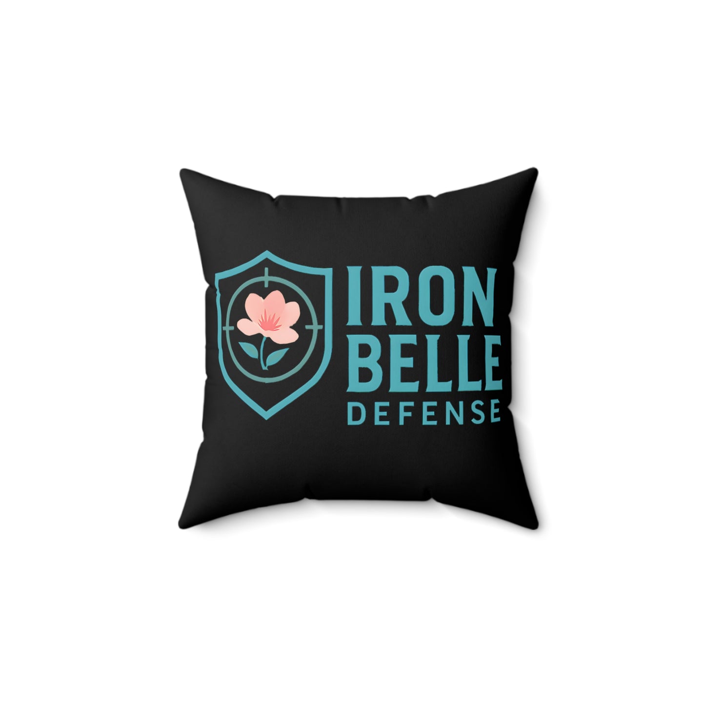 Iron Belle Defense Spun Polyester Square Pillow