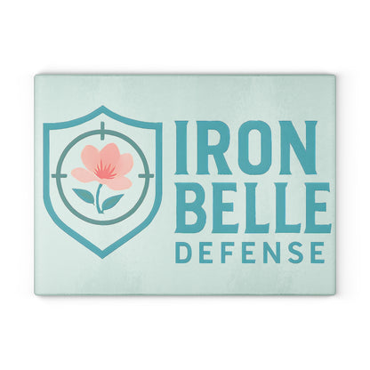 Iron Belle Defense Glass Cutting Board