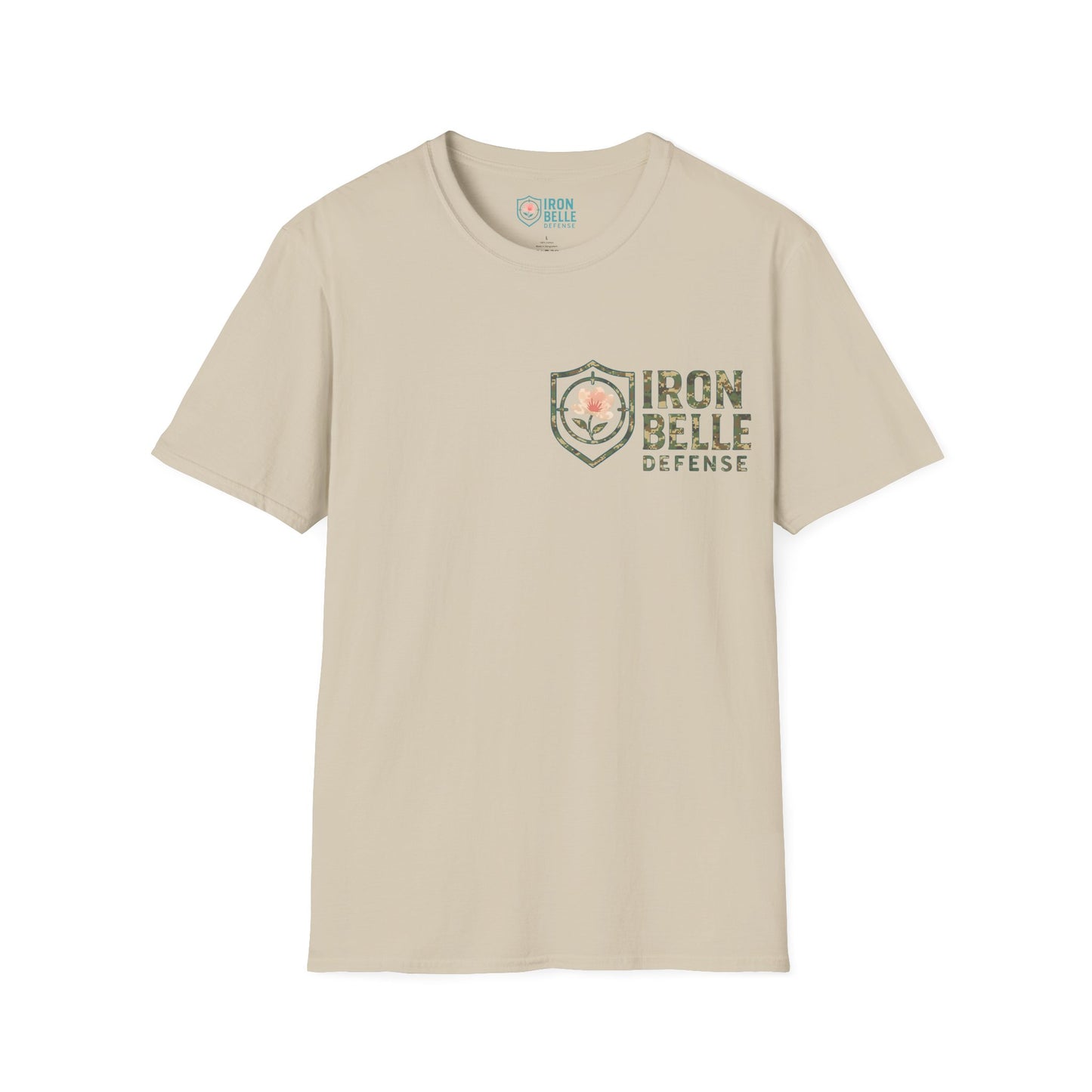 Camo Iron Belle Defense Crest Tee