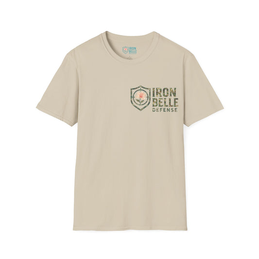 Camo Iron Belle Defense Crest Tee