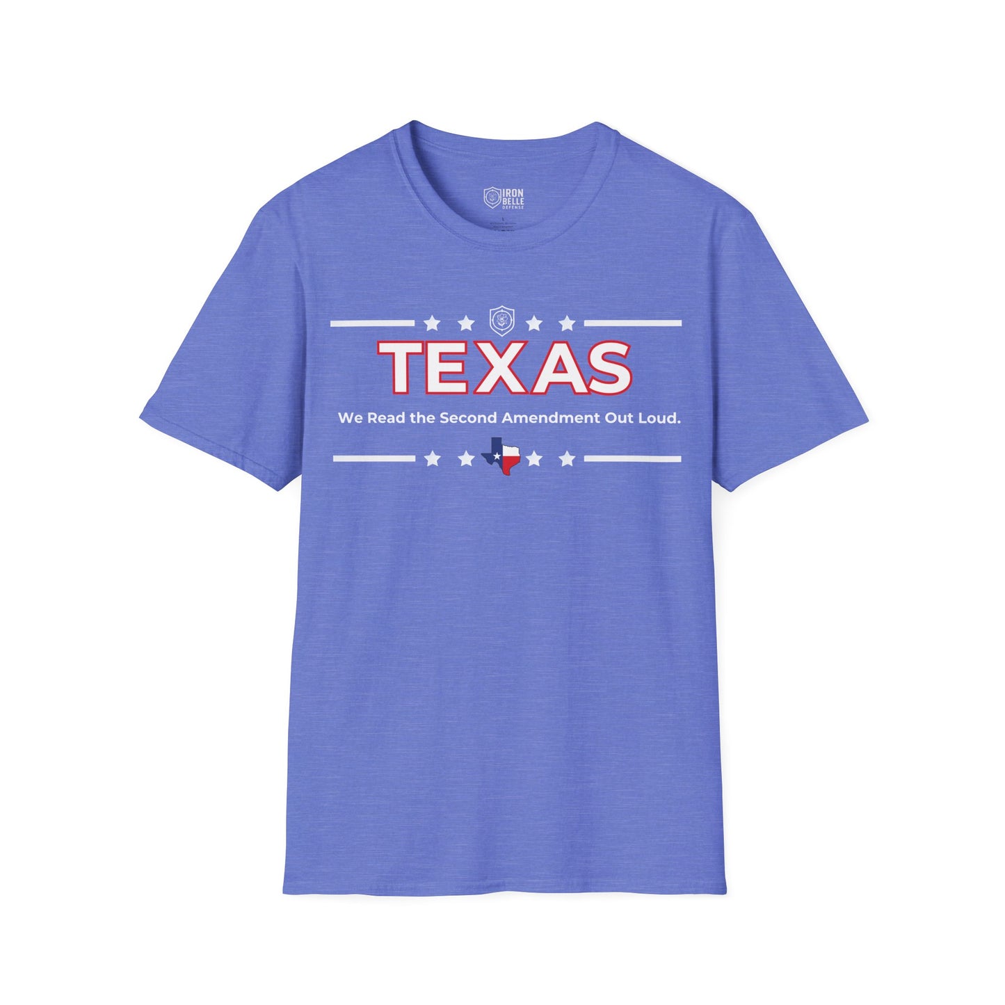 Texas: We Read the Second Amendment Out Loud Unisex Softstyle T-Shirt