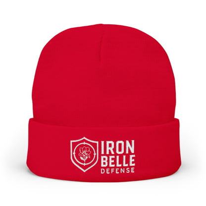 Iron Belle Defense Embroidered Knit Beanie