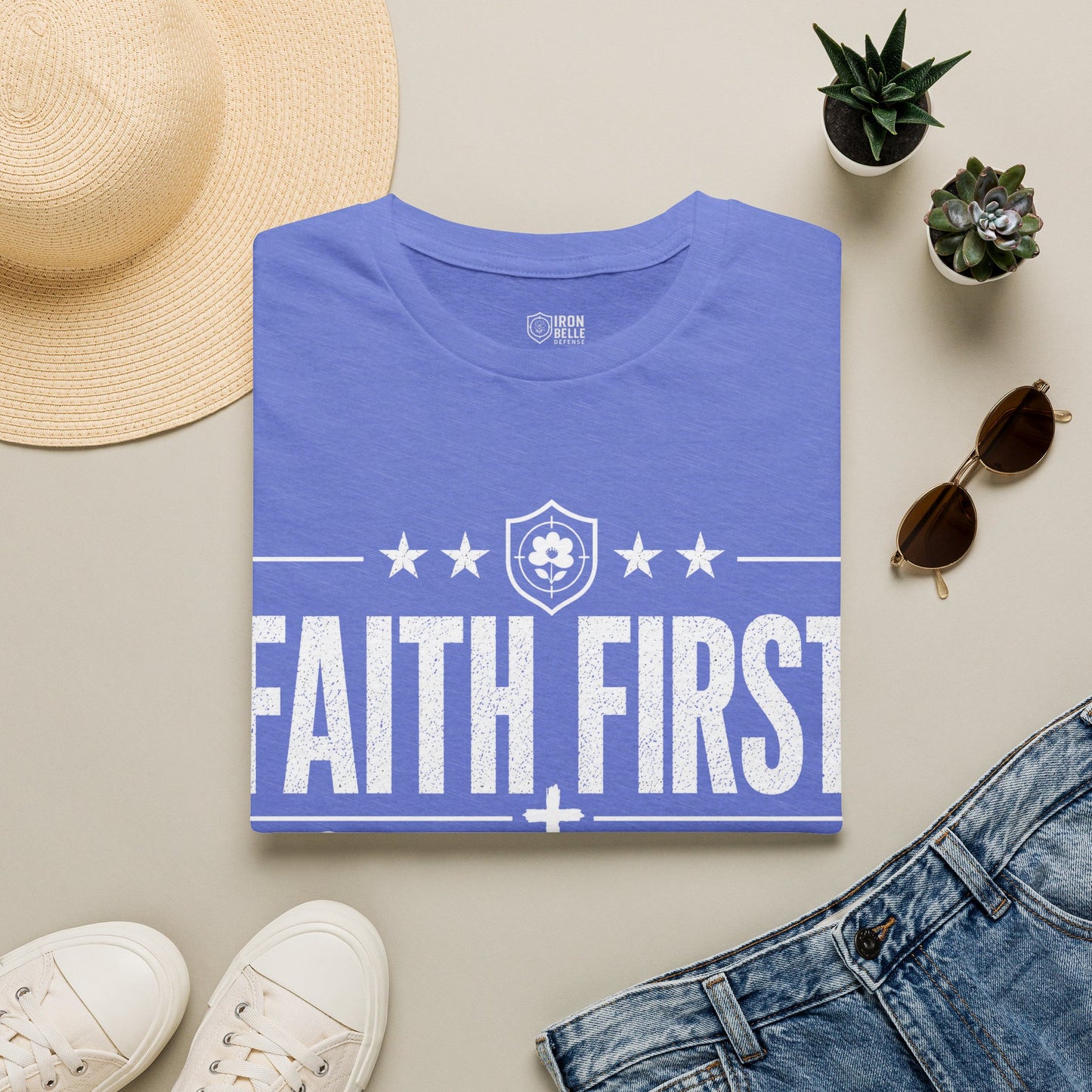 Faith First Glock Second Tee