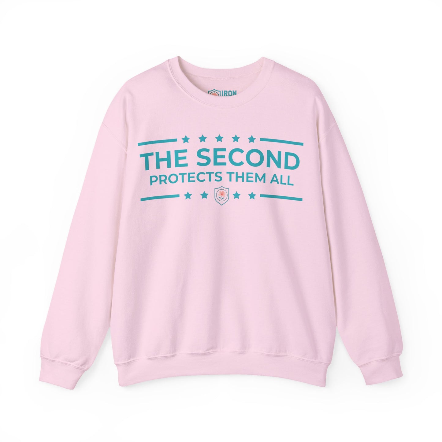 The Second: Protects Them All Iron Belle Defense Unisex Crewneck Sweatshirt