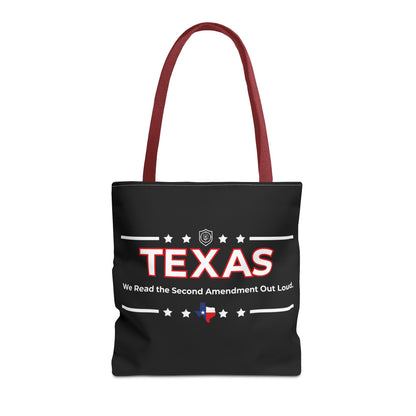 Texas:We Read the 2nd Amendment Out Loud Tote Bag
