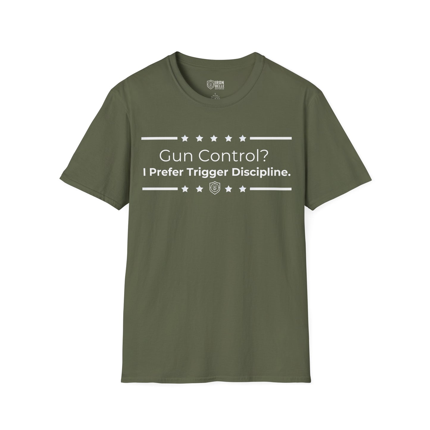 Gun Control? Unisex Softstyle T-Shirt