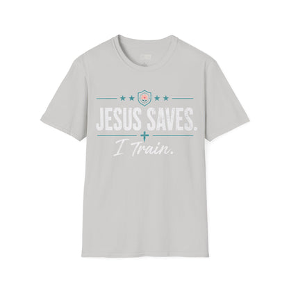 Jesus Saves I Train Tee