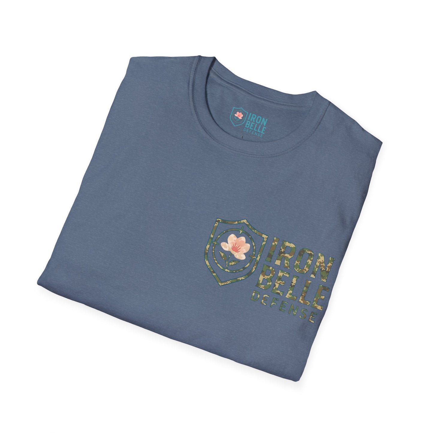 Camo Iron Belle Defense Crest Tee