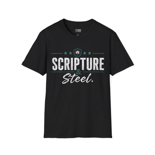 Scripture & Steel Tee