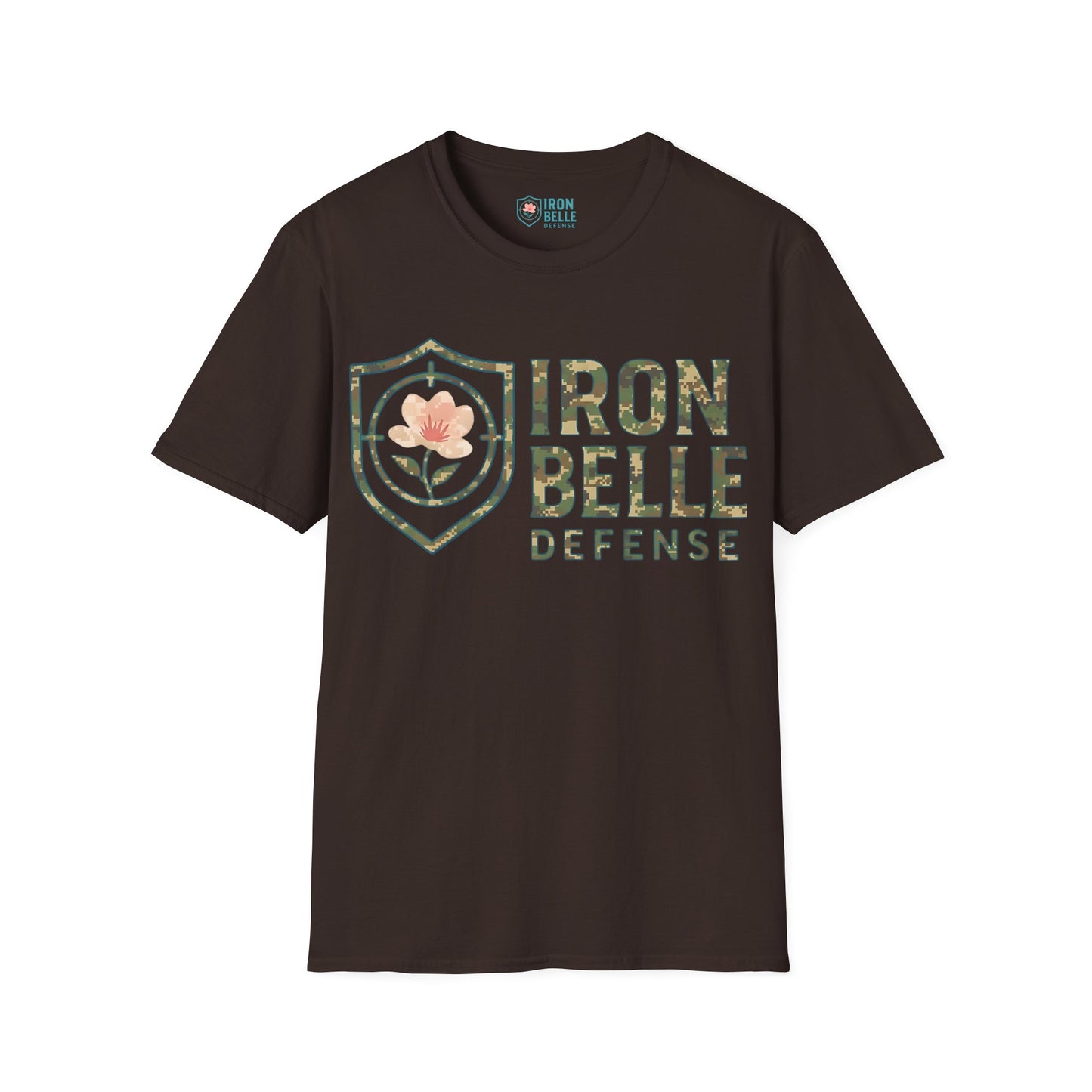Camo Iron Belle Defense Crest Tee