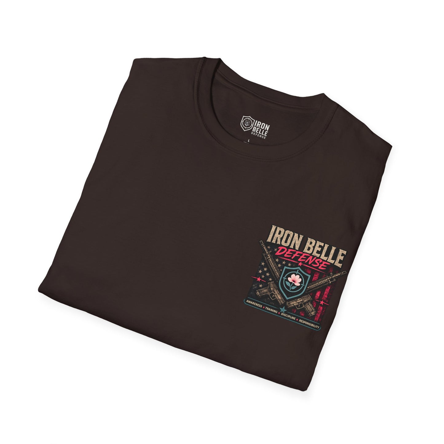 Iron Belle Defense "Train With Purpose" Unisex Softstyle T-Shirt