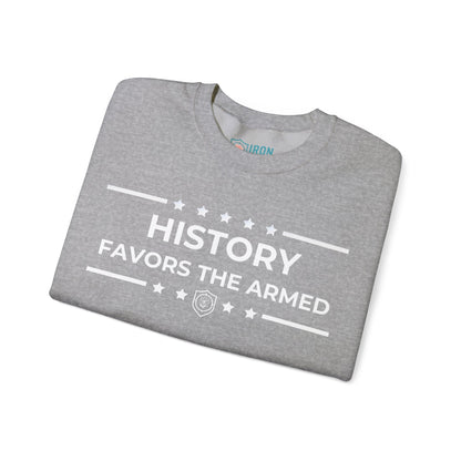History Favors the Armed Iron Belle Defense Unisex Crewneck Sweatshirt