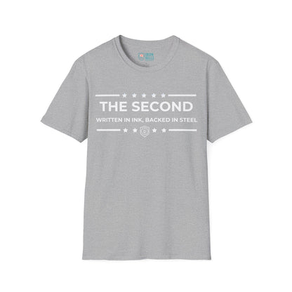 The Second: Written in Ink, Backed in Steel Iron Belle Defense Tee