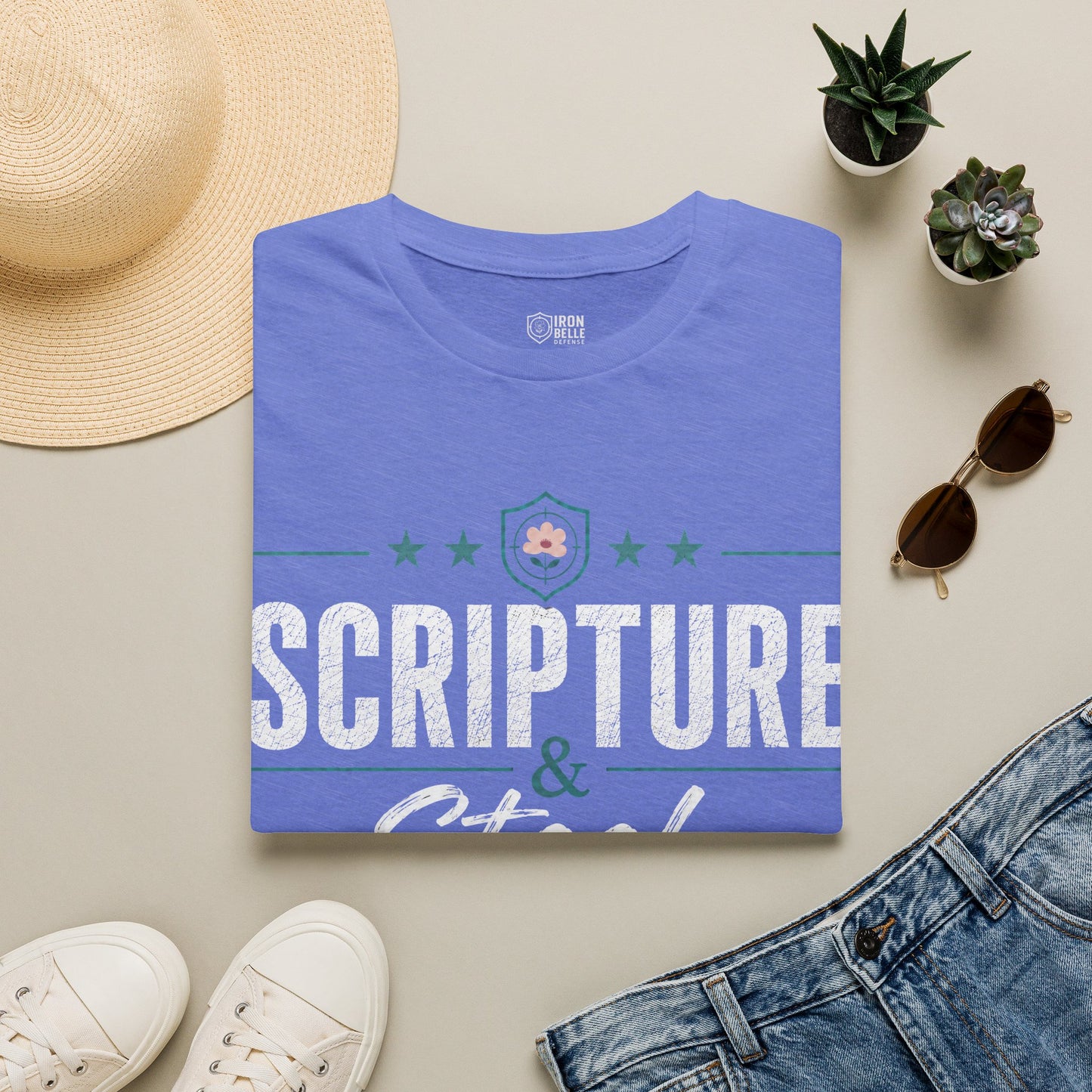 Scripture & Steel Tee