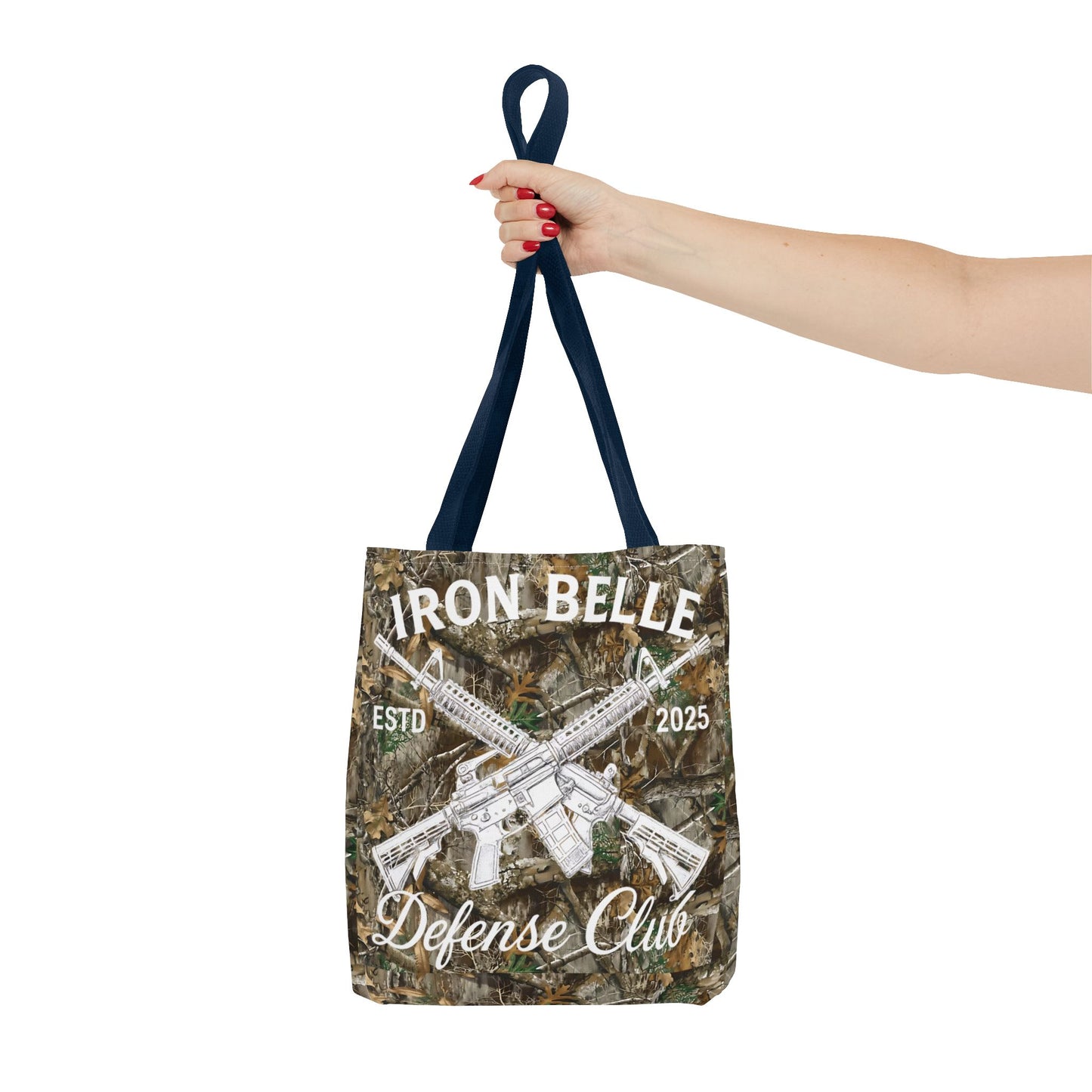 Forest Camo All-Over Print Tote Bag