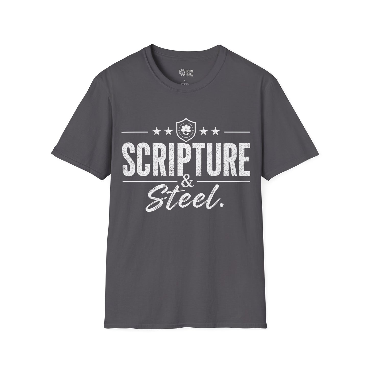 Scripture & Steel Tee