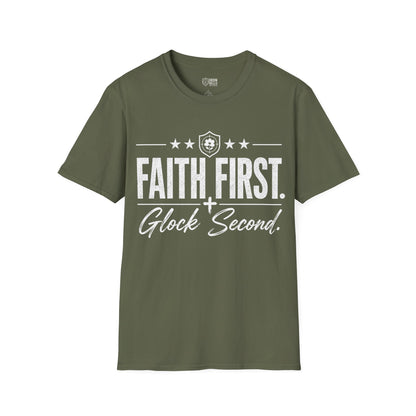 Faith First Glock Second Tee