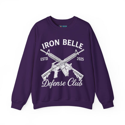 Iron Belle Defense White Crest Unisex Crewneck Sweatshirt