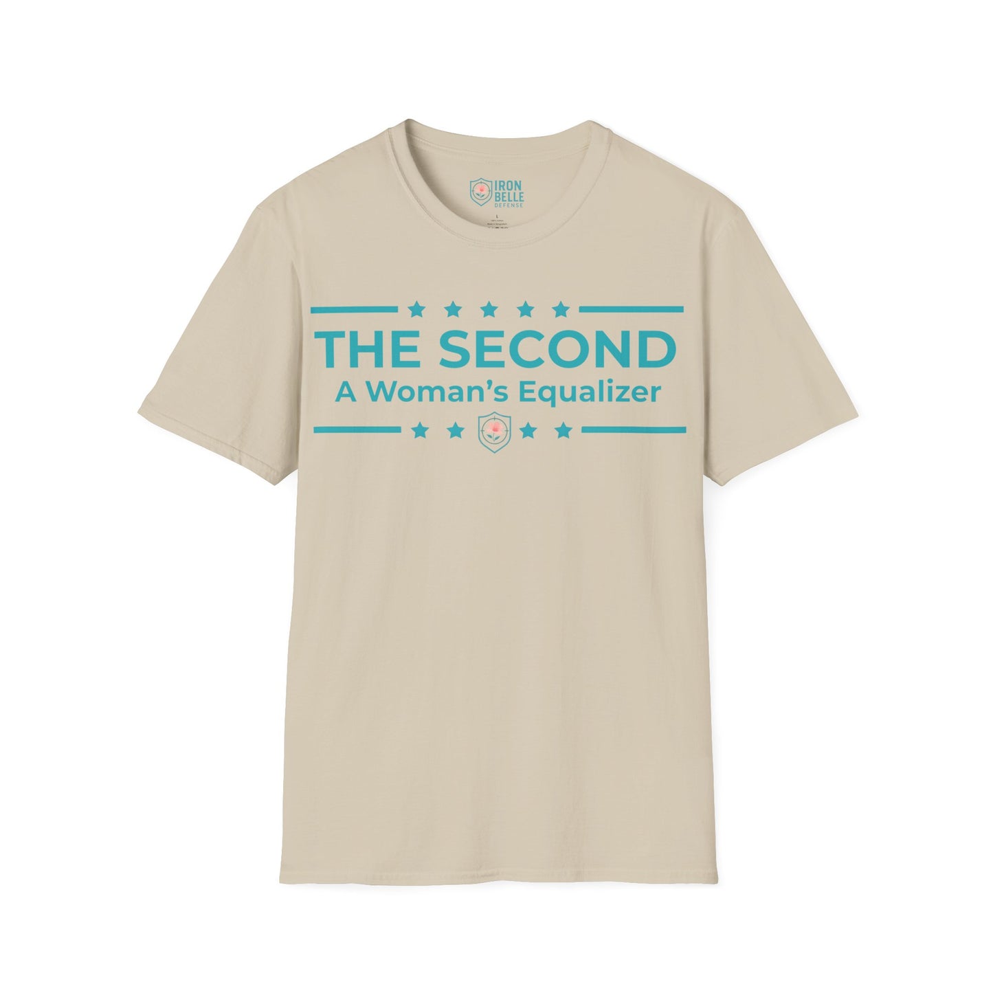 The Second: A Woman’s Equalizer Iron Belle Defense Tee