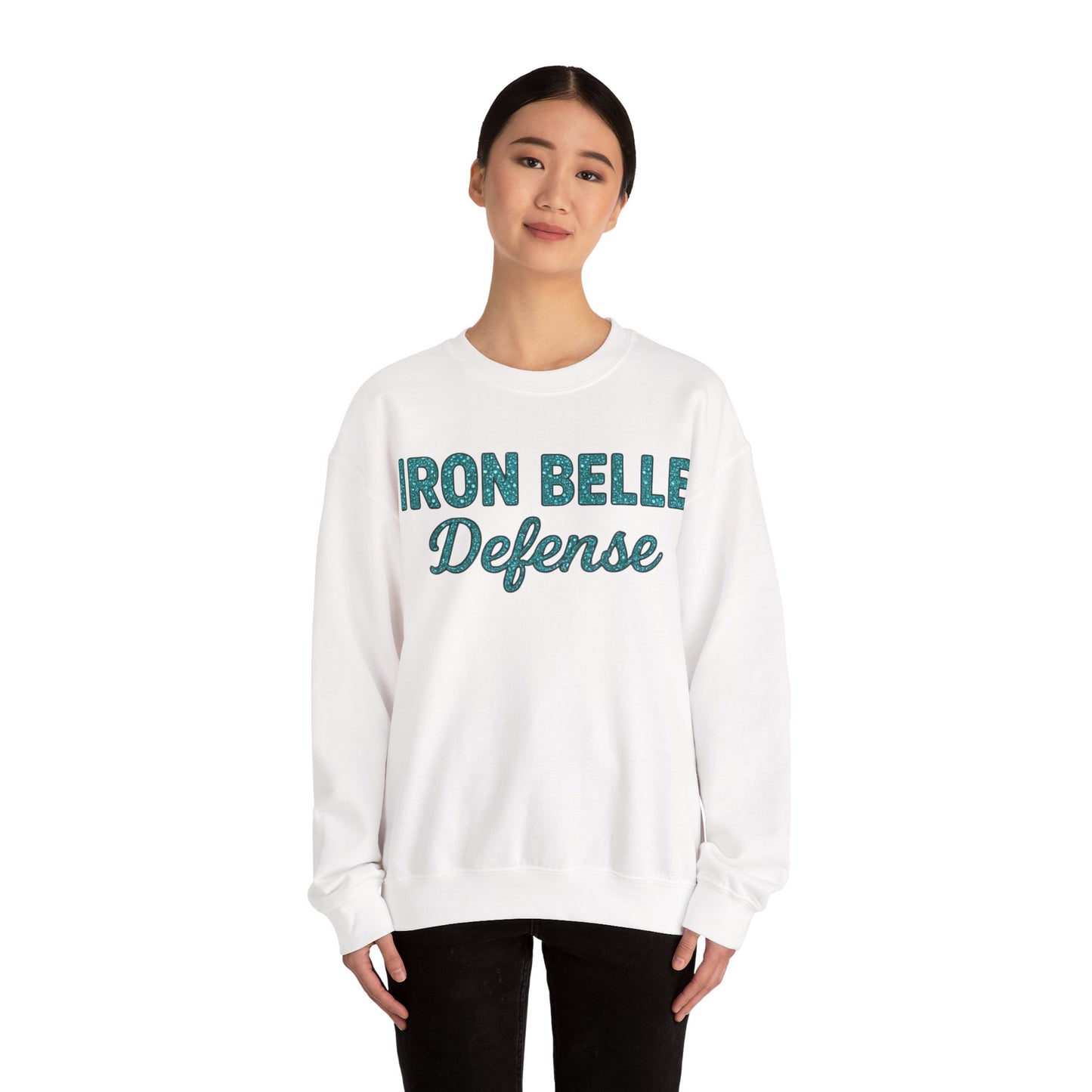 Iron Belle Defense Sparkle Crewneck Sweatshirt