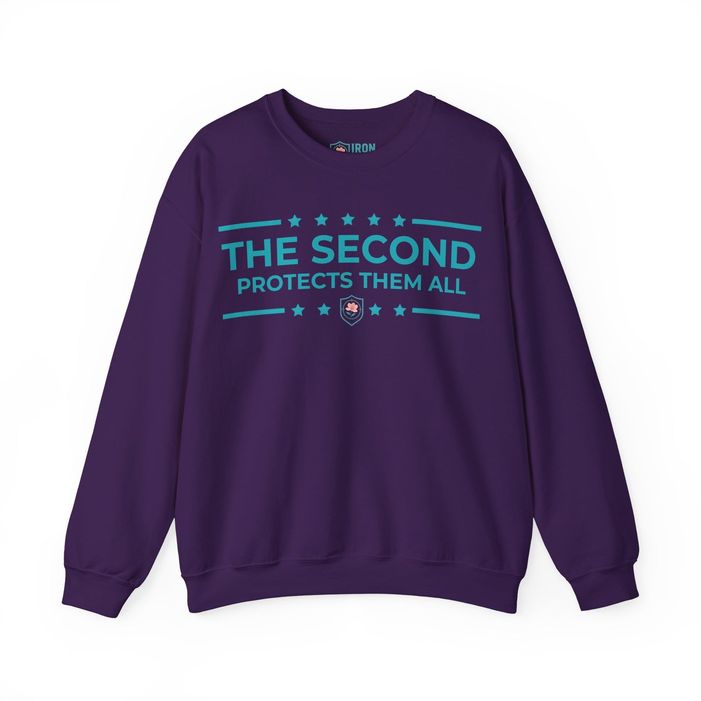 The Second: Protects Them All Iron Belle Defense Unisex Crewneck Sweatshirt