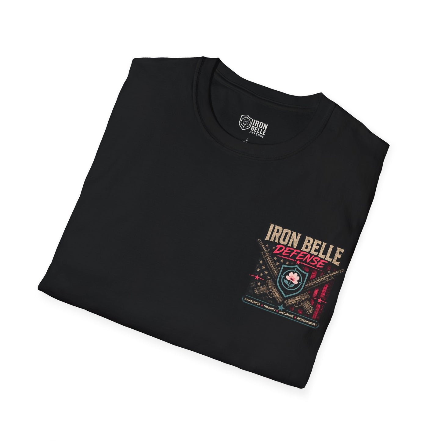 Iron Belle Defense "Train With Purpose" Unisex Softstyle T-Shirt