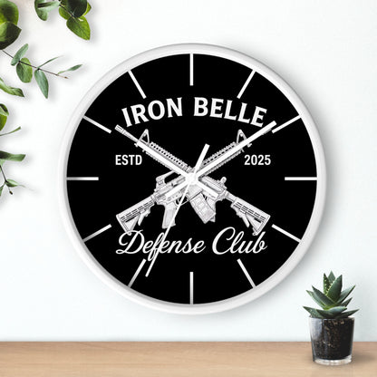 Iron Belle Defense Club Wall Clock