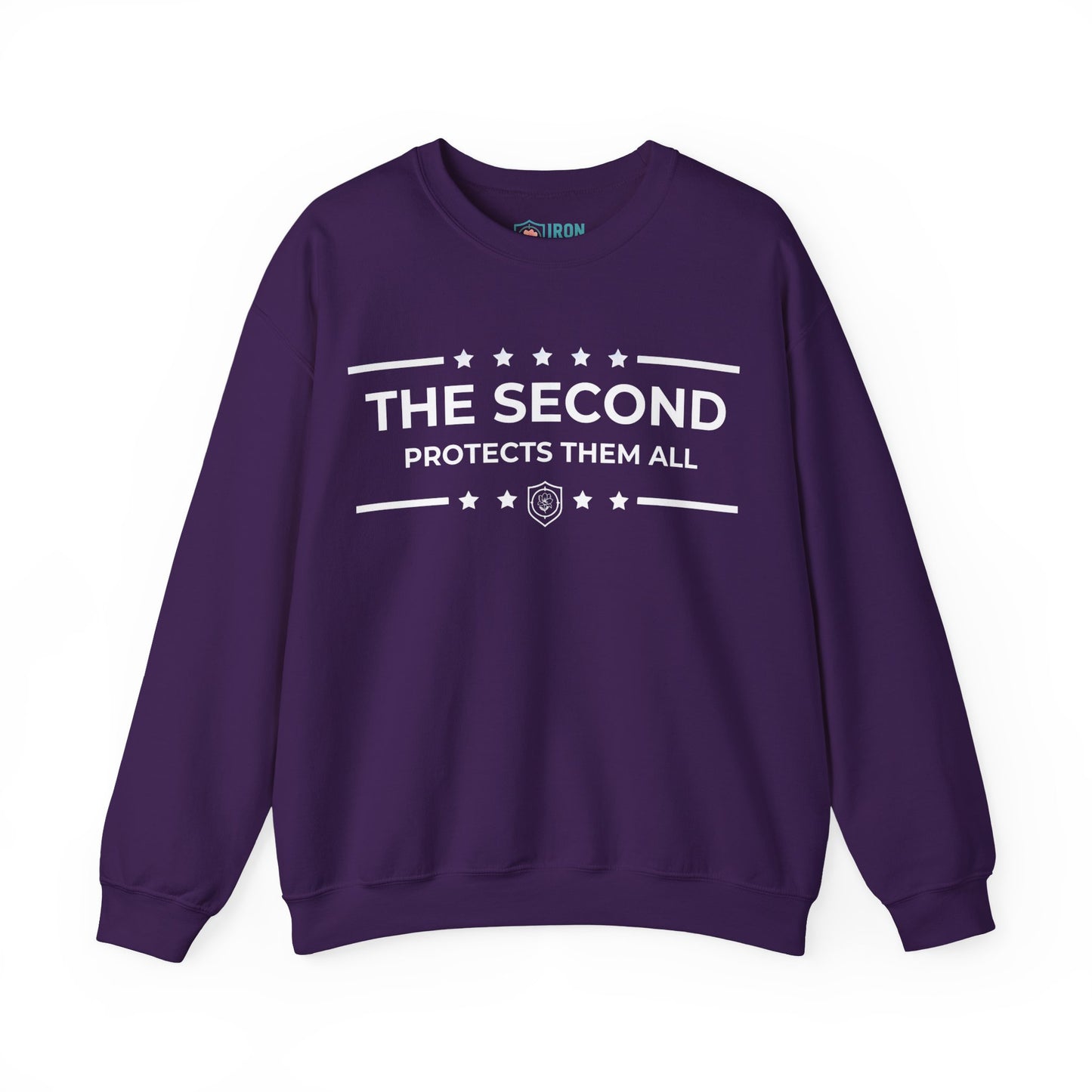 The Second: Protects Them All Iron Belle Defense Unisex Crewneck Sweatshirt