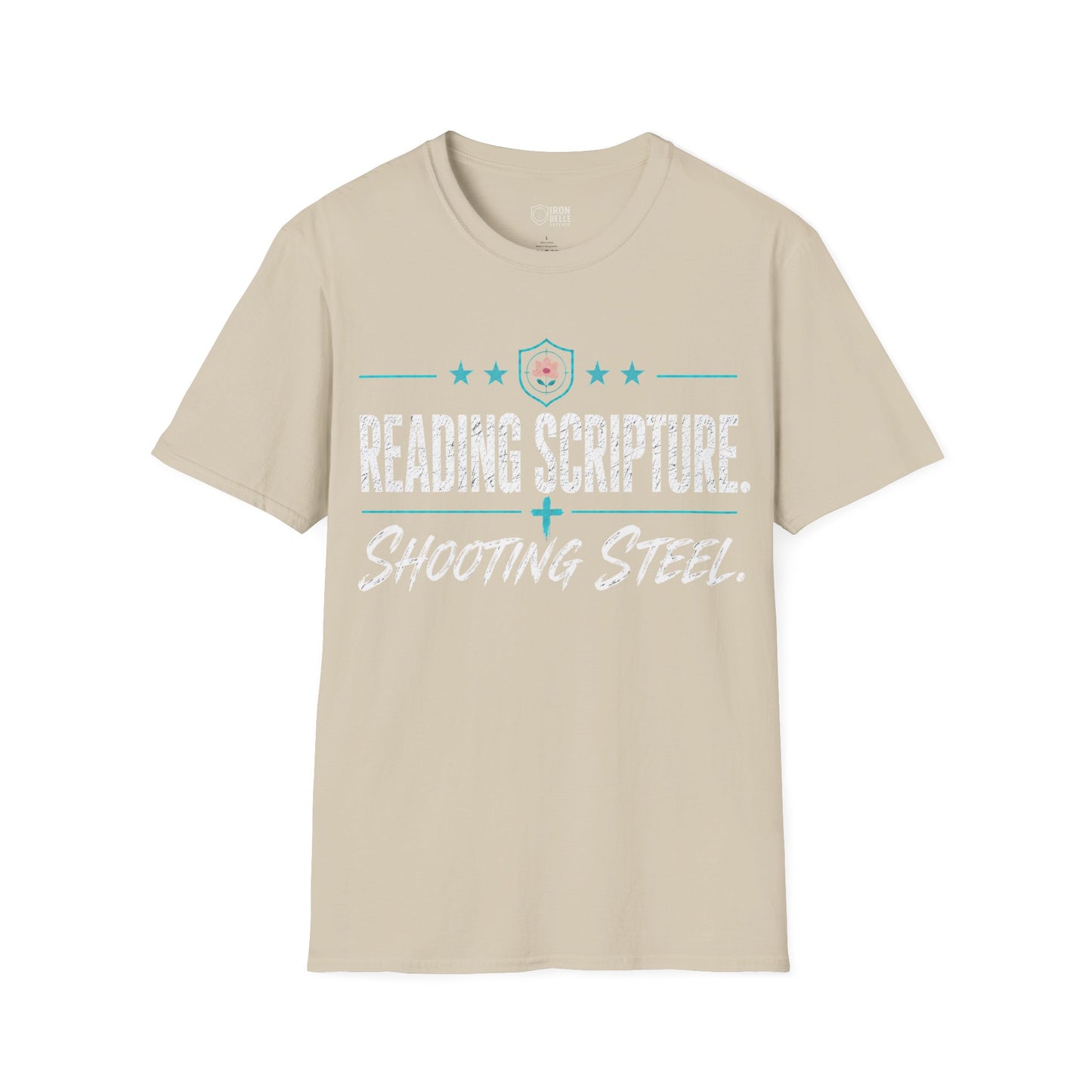 Reading Scripture Shooting Steel Tee