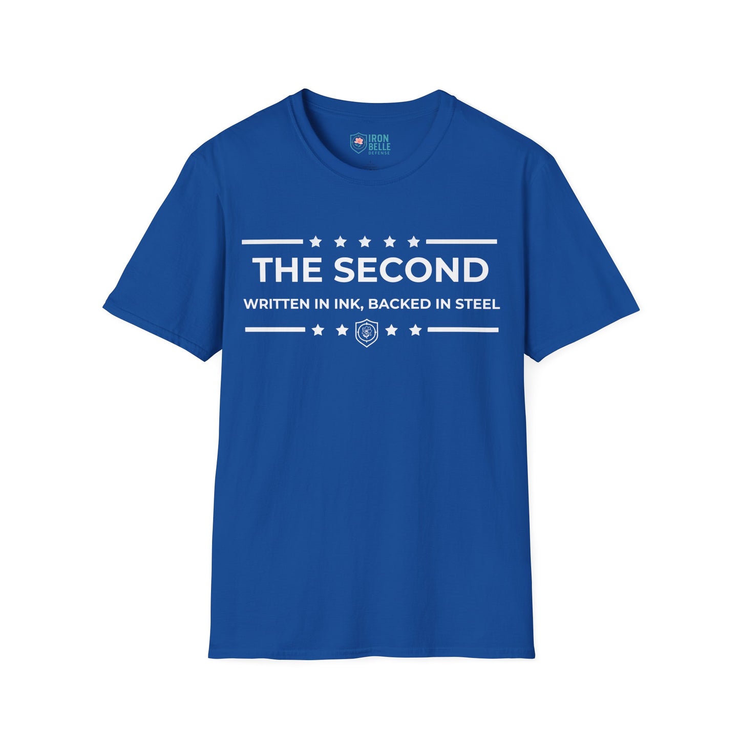 The Second: Written in Ink, Backed in Steel Iron Belle Defense Tee