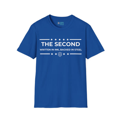 The Second: Written in Ink, Backed in Steel Iron Belle Defense Tee