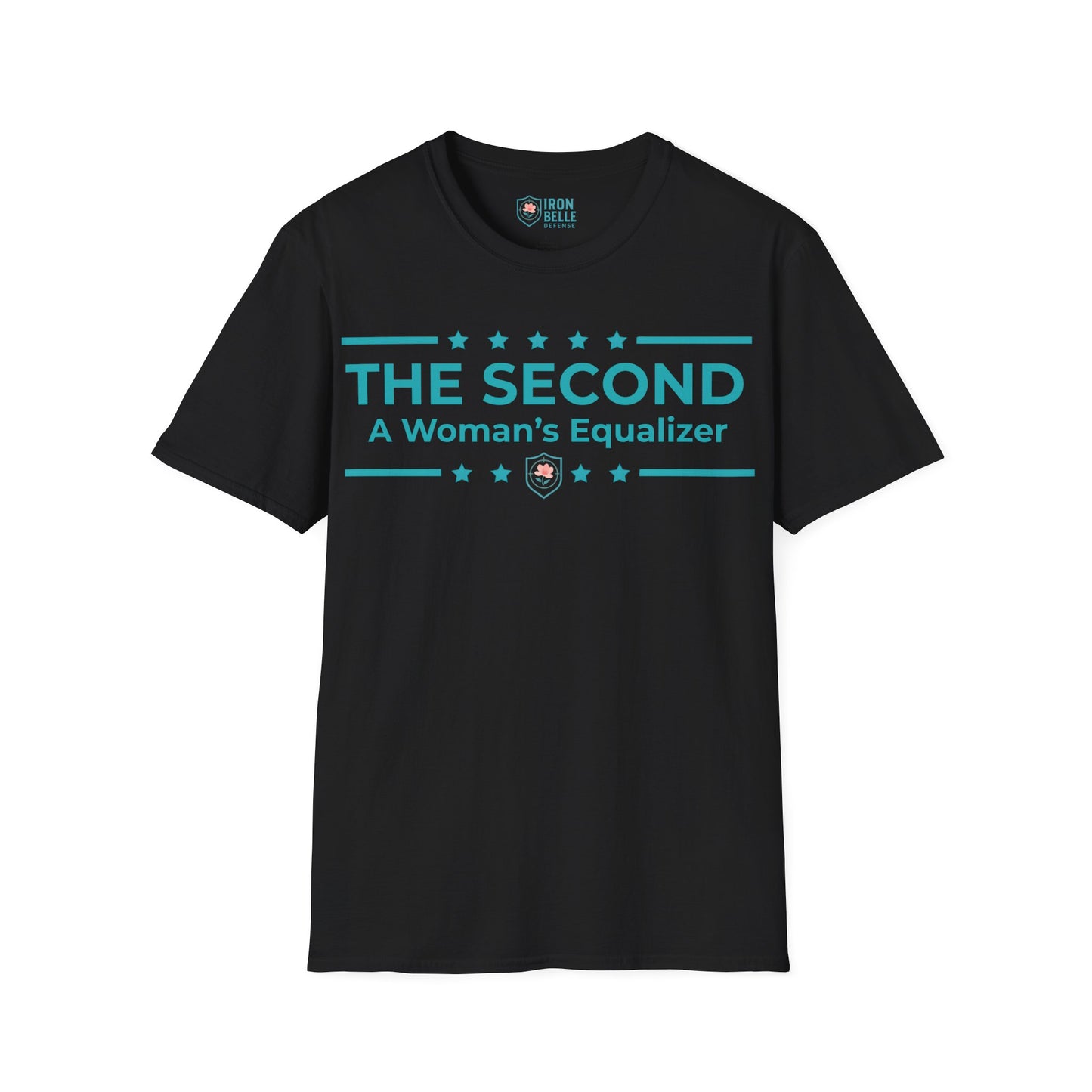 The Second: A Woman’s Equalizer Iron Belle Defense Tee