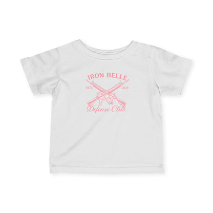 Infant Turquoise Iron Belle Defense Tee