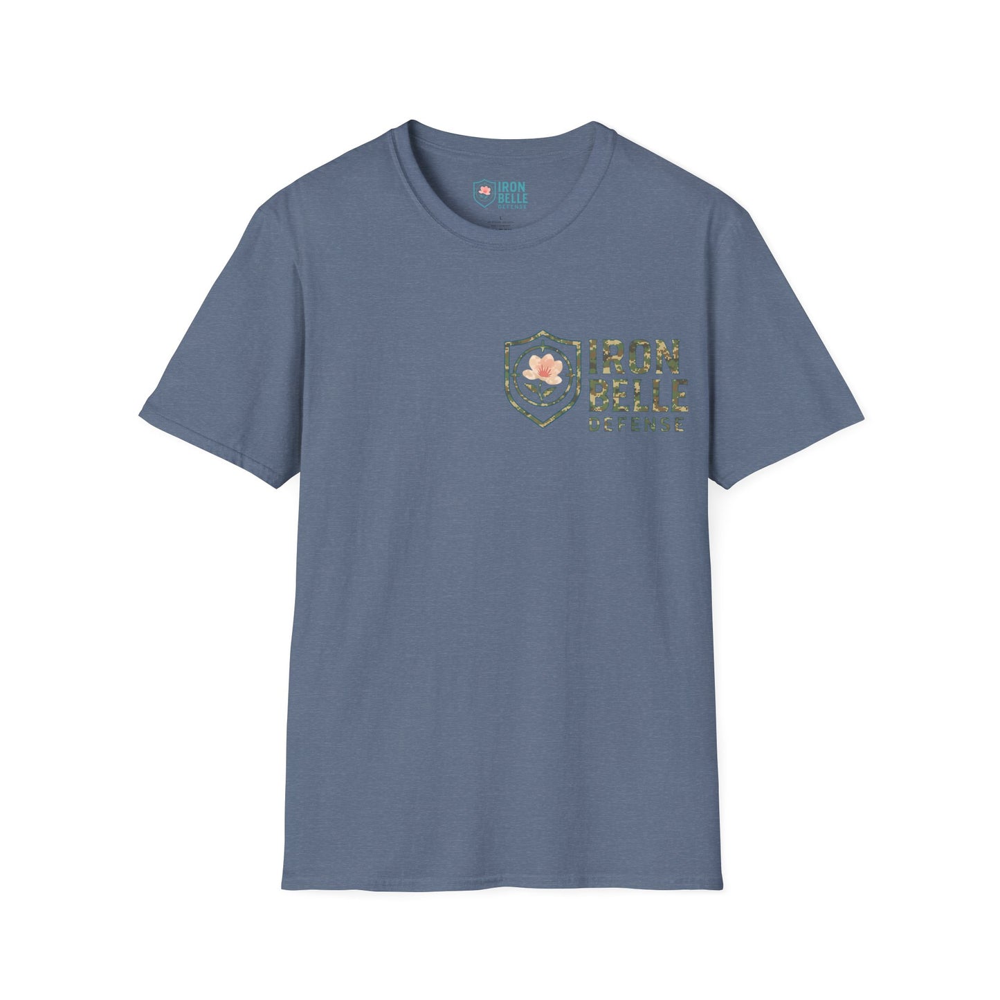 Camo Iron Belle Defense Crest Tee