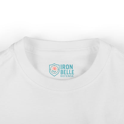Infant Turquoise Iron Belle Defense Tee