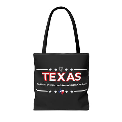 Texas:We Read the 2nd Amendment Out Loud Tote Bag