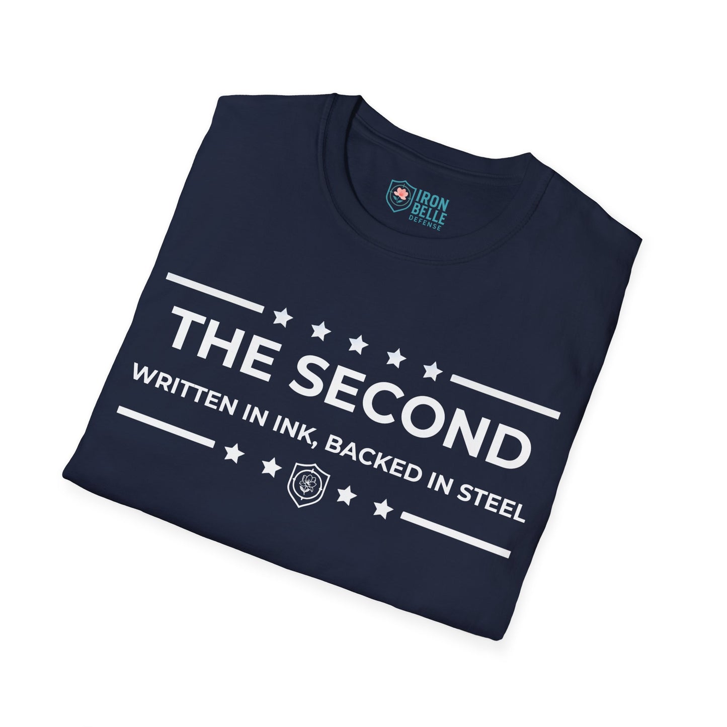 The Second: Written in Ink, Backed in Steel Iron Belle Defense Tee