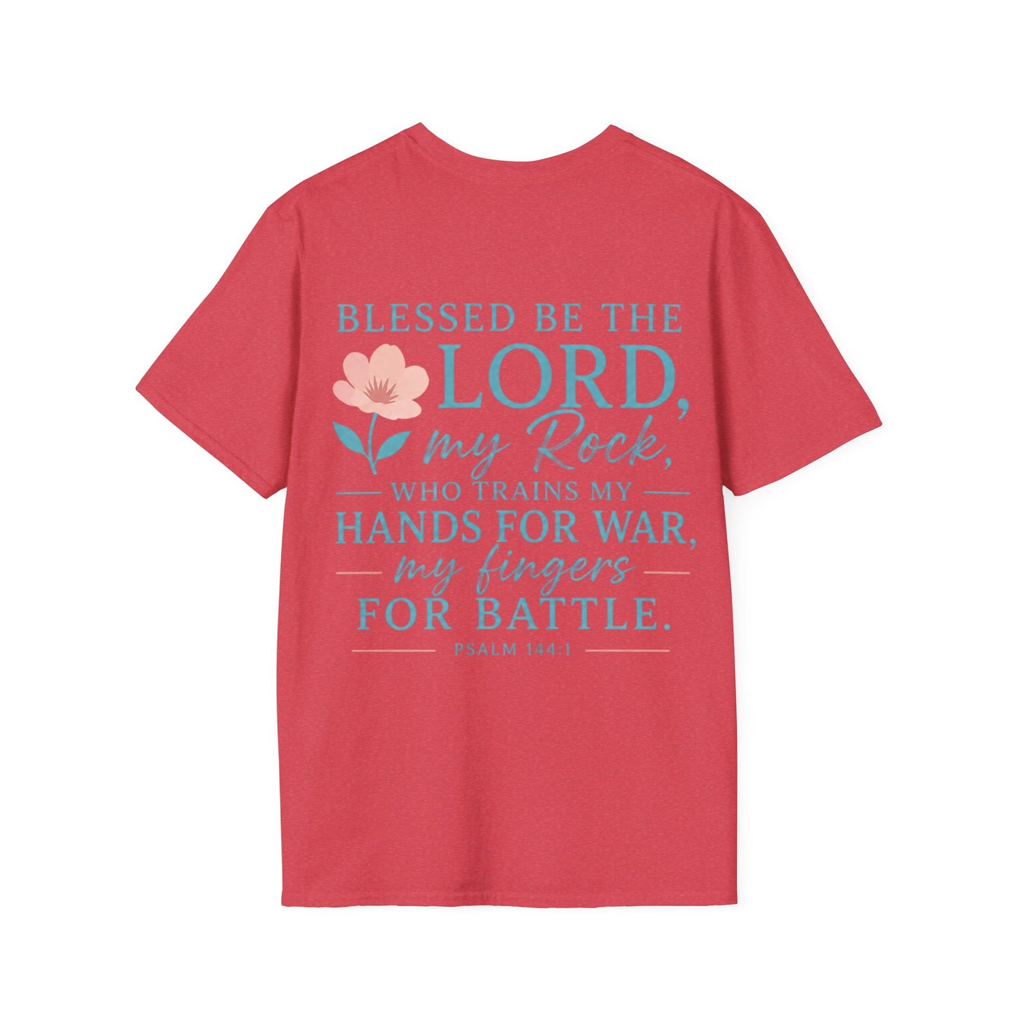 Blessed Be the Lord My Rock Iron Belle Defense Tee