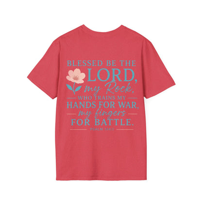 Blessed Be the Lord My Rock Iron Belle Defense Tee