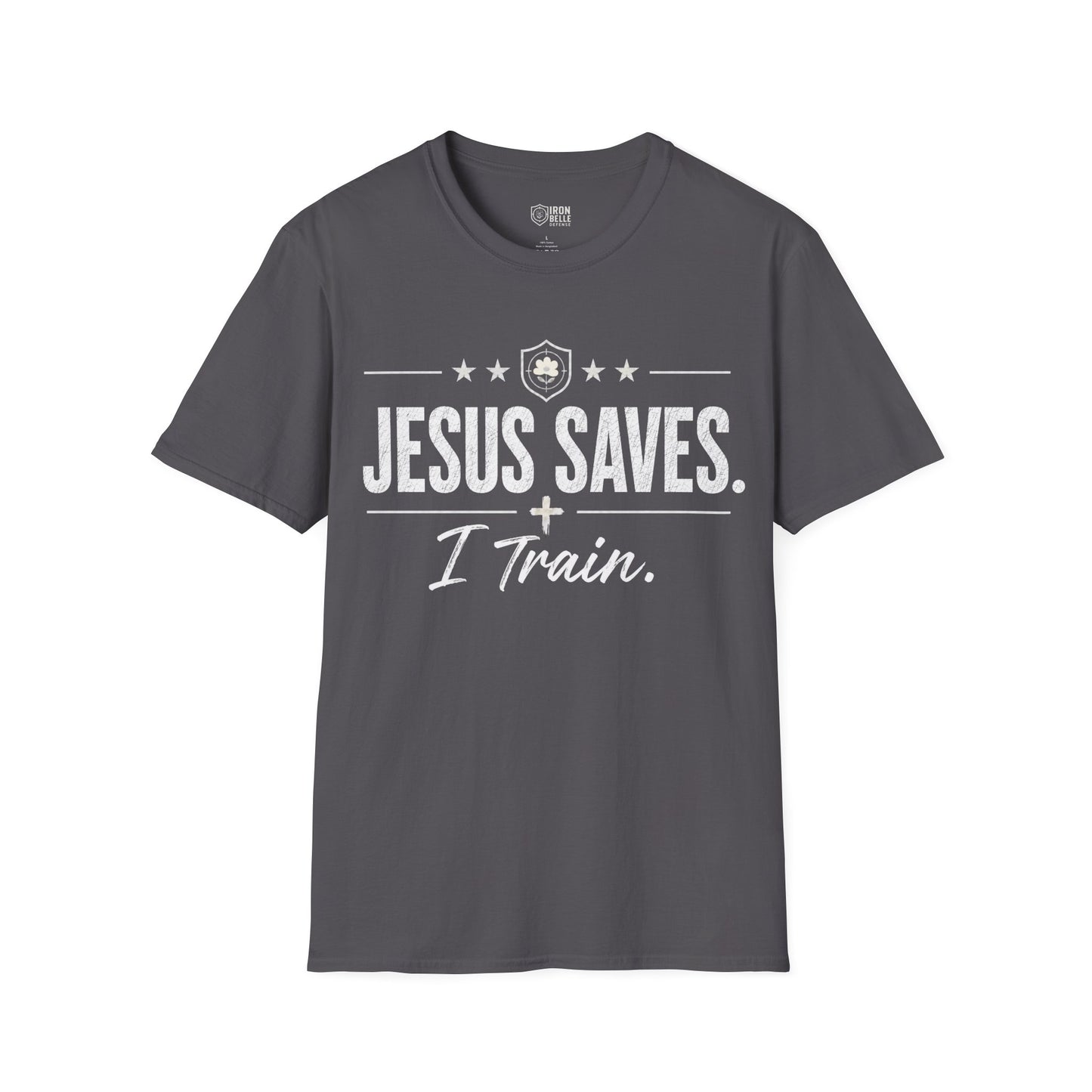 Jesus Saves I Train Tee